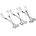 6 Pack Fruit Stainless Steel Pickle Forks, 4.84 Inch Small Cocktail Forks for Olive Appetizer Dessert Seafood, Gifts for Women in Her Birthday Anniversary Valentines Mother’s Day
