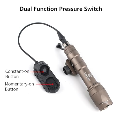 Lampe de poche tactique M600C 600 lumens avec interrupteur Modbutton - 2