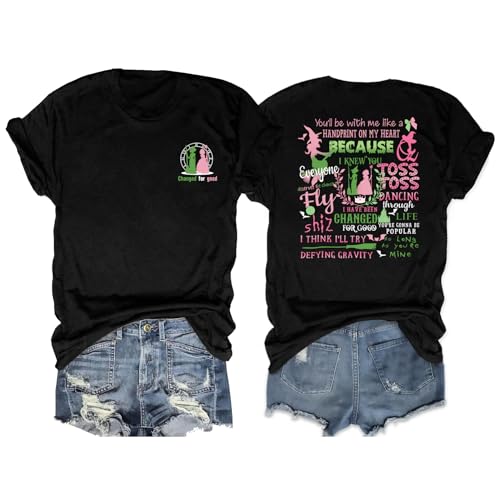 Musical Shirt for Women Witch and Princess Changed for Good T Shirts - image 1
