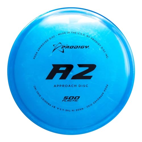Prodigy Disc 500 A2 Approach Disc | Overstable Disc Golf Approach Disc | Stiff, Confident Grip | Reliable in All Wind Conditions | 170-174g (Colors May Vary)