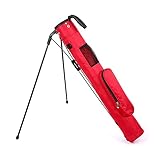 【Gran capacidad】: la genial bolsa de golf tiene una apariencia generosa y elegante, suficiente espacio para hasta 7 o 9 * palos cómodamente.