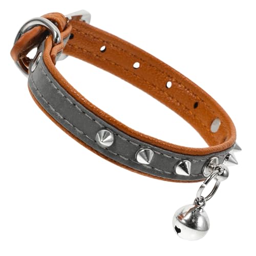 Kisangel Collar Reflectante Ajustable para Mascotas con Estilo y Collar de Cuello para Perros Medianos para Fiesta y