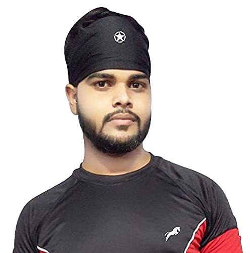 PRO GYM Unisex Sports Athletic Sweatbands for Workout, Running, Basketball, Exercise, Gym, Cycling, Football, Tennis, Yoga - Wide Stretch Moisture Wicking Hairband-picture-10