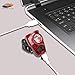 Cygolite Hotshot Pro– 200 Lumen Bike Tail Light [FLEXIBLE MOUNT TYPE]– 6 Night & Daytime Modes– User Adjustable Flash Speed- Compact Design– IP64 Water Resistant– USB Rechargeable–Great for Busy Roads