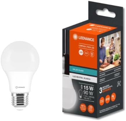 Kit 10 Lâmpadas Bulbo LED 15W 4000K Branco Neutro Ledvance