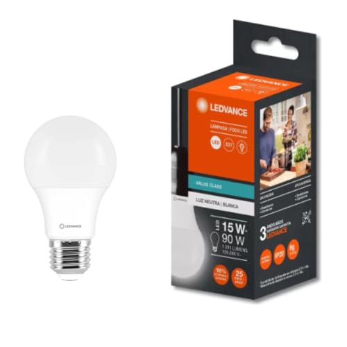 Kit 10 Lâmpadas Bulbo LED 15W 4000K Branco Neutro Ledvance