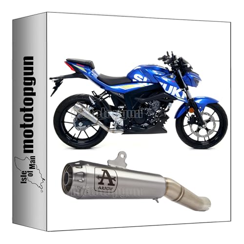 Silencieux Arrow Pro-Race titanium ameliore l'agilite du Suzuki GSX-S 1000