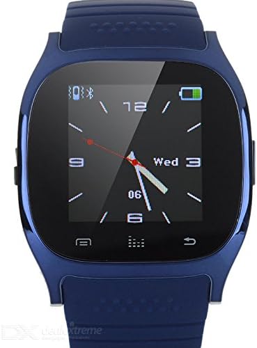 M26 SMARTWATCH BLU TOUCHSCREEN BLUETOOTH orologio VIVAVOCE compatibile con android e IOS - BLU M26 SMARTWATCH BLU TOUCHSCREEN BLUETOOTH orologio VIVAVOCE compatibile con android e IOS - BLU