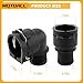 MOTOALL Heater Inlet Hose Connector 95089363 Fit for Chevy Sonic Trax Cruze 2011-2021 for Buick Encore 2013-2021 Replaces# 950893634