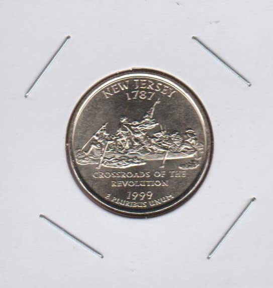 1999 P Washington State Quater, New Jersey Quarter Seller Mint State