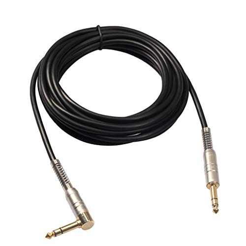 Cable adaptador audio Jack 6.35mm macho a macho 1 metro miniatura 5