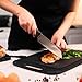 Zyliss Comfort Knife - Japanese Stainless Steel Blade - Non-Slip Contoured Handle for All Hand Sizes - Kitchen Tools with Safety Kitchen Blade Guards - Dishwasher Safe - 5.9