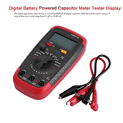 Image of Digital Capacitor Meter Tester, LCD Display Digital Capacitor Meter Tester 6013L