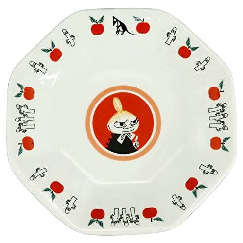 MOOMIN Chinese Series Fried Rice Plate, 7.5 inches (19 cm), Little My, Made in Japan