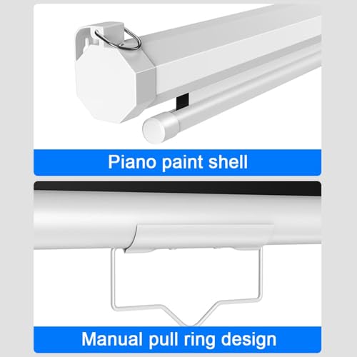 Pantalla Proyector Manual 72 Pulgadas 4:3 miniatura 5