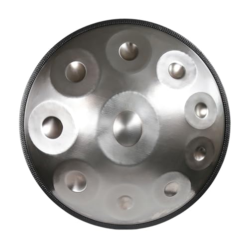 ORANGES Handpan Drum 22in Instrument en D Menor 10 Notas miniatura 1