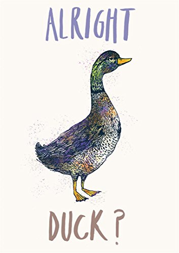 Two Up Two Down Tea Towel - Alright Duck