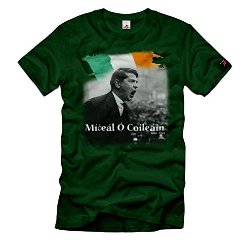 T-shirt Coileáin vert grande taille vêtement imprimé allemand 34099