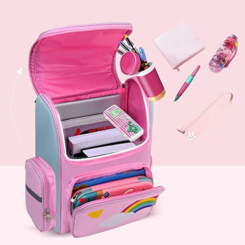 Kaebes Travel Backpack For Kids Toddler Backpack School Unicorn Backpack For Girls Backpack Elementary School Bag Kids Backpacks For Girls Hiking Pink Backpack Cute Bookbag For Girls #TOP5