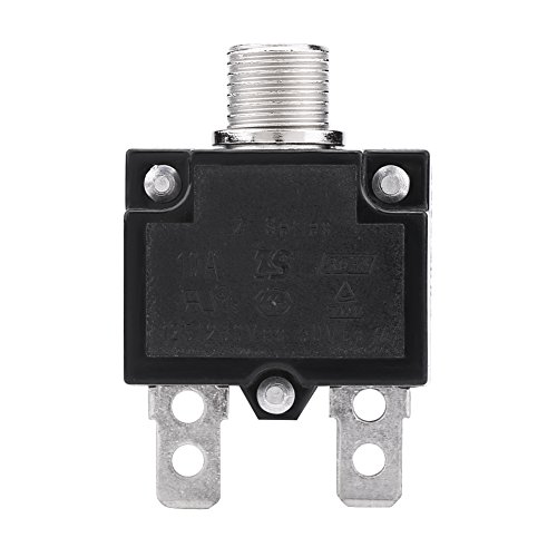 Thermal Overload Protector Circuit Breaker Push-Button Reset 125/250V (15 A) + disjoncteur thermique 12a