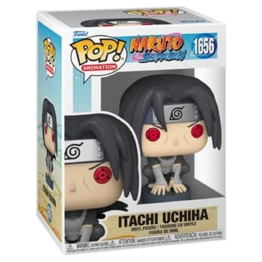 Funko Pop! Animation: Naruto - Itachi Uchiha - (Young) - Naruto Shippuden - Figura de Vinilo Coleccionable - Idea de Regalo- Mercancia Oficial - Juguetes para Niños y Adultos - Anime Fans