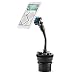 Magnetic Cup Mount iKross Universal Smartphone Car Cup Holder Cradle Mount with 3 Lighter Sockets and 2 USB Charging Port 4.2A 21W For iPhone 7 7 Plus, Samsung Galaxy S8 Edge S7 and More - Black