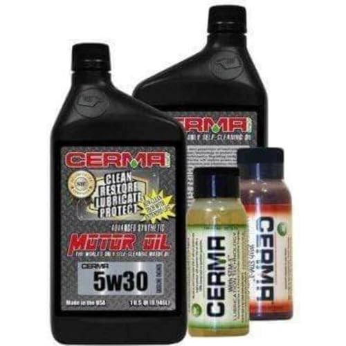 Aceite Sintético Cerma 5W-20 Para Motor Gasolina 6 Cuartos miniatura 2