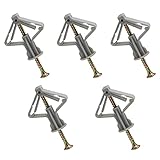 🛪Vorteile: Auf dem Gipskarton können Dehnschrauben angebracht werden, die einfach zu bedienen und schön wirken. Kann mehr Zeit sparen.