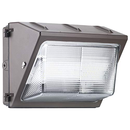 LED WMG Wall Pack Light 50W-120W, Dusk to Dawn Lights 5000K Outdoor Commercial and Industrial Lighting, It is a high-Conductivity Waterproof Outdoor Light, Aluminum Light Board with a Sensor (120W)