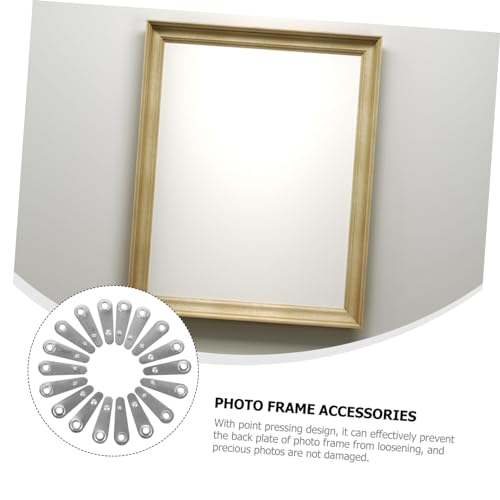 Image of DOITOOL DIY Photo Frame Hanging Hardware 1000pcs Photo Frame Back Plate Clips Metal Backing Supplies