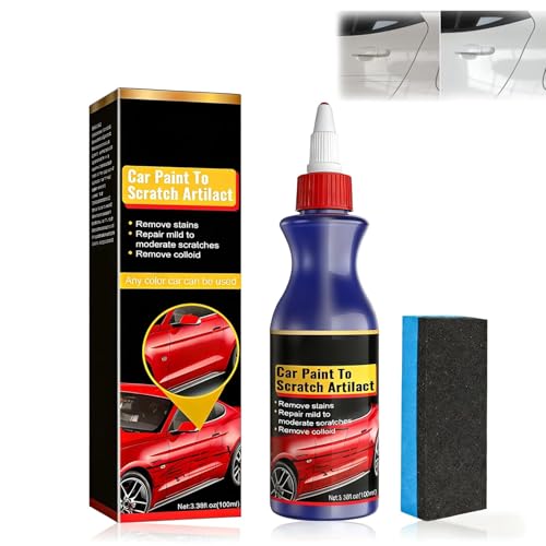 Reparador Arañazos Profundos Coche,Quita Arañazos Coche,Crema Reparadora de Rayones, Pulimento para Reparar Arañazos de Coche,Car Paint Scratch Repair Remover,100ml