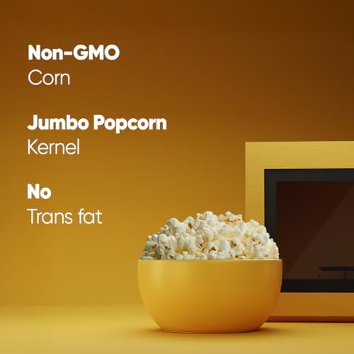 Image of 4700BC Popcorn, Microwave Bag, Cheese, 282g (Pack of 6)