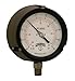 Winters PPC Series Phenolic Dual Scale Process Pressure Gauge with Stainless Steel Internals, 30" Hg Vacuum-0-30 psi/kpa, 4-1/2" Dial Display, +/-0.5% Accuracy, 1/2" NPT Bottom Mount