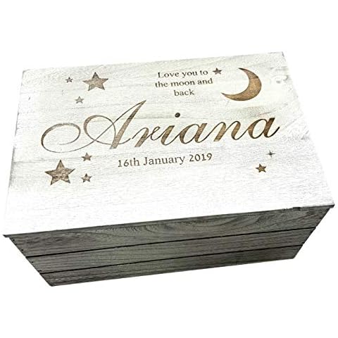 Personalised Baby Keepsake Box for Girls and Boys Cover