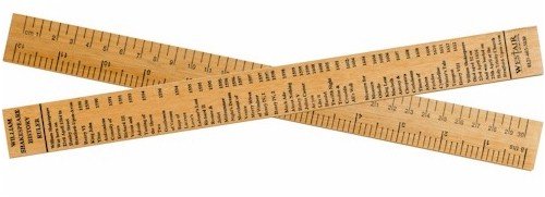 William Shakespeare Tudor Timeline Wooden Ruler - 30cm