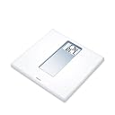 Beurer 725.3 PS160 Acrylic Electronic Bathroom Scales with Extra Large Display (White) gallery image