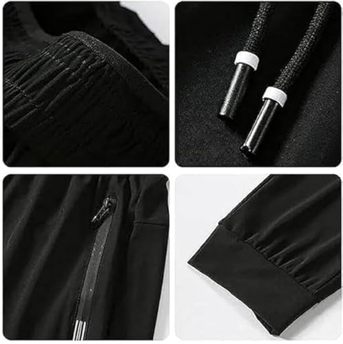 Stretch Ice Silk Breathable Straight Casual Unisex Pants, Unisex Ultra Stretch Quick Drying Pants, Pants with Pockets4