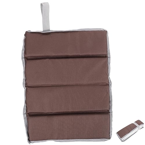 Balacoo Supple Cushion Hiking Sitting Pad Cushion Sitting Mat Fishing Camping Pad Camping Seat Cushion Foldable Camping Cushion Sit Pad Dirty Child Silver Coated Cloth Office Chair Cushion, 38x29.5cm