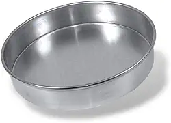 FORMA REDONDA DE BOLO TORTA 25X5 FUNDO FIXO ALUMÍNIO