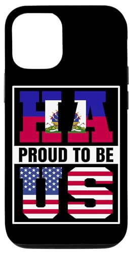 iPhone 14 Proud to be Haitian American Roots Haiti Heritage Case