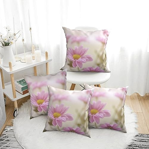 Housse de coussin carrée style rétro aux finitions soignées - 4