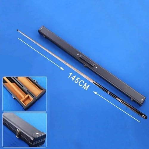 Taco de billar para adultos de 18 oz, punta 11.5 mm, madera 3/4 split miniatura 2