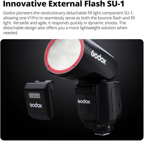 Image of Godox V1 Pro C V1Pro-C Camera Flash for Canon Camera Flash Speedlite