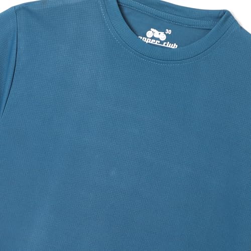Image of chopper club Boys (5-14 Yrs) Sports T Shirts in Quick Dry Fabric Regular Fit Moisture Wicking Polyester Pack of Tees