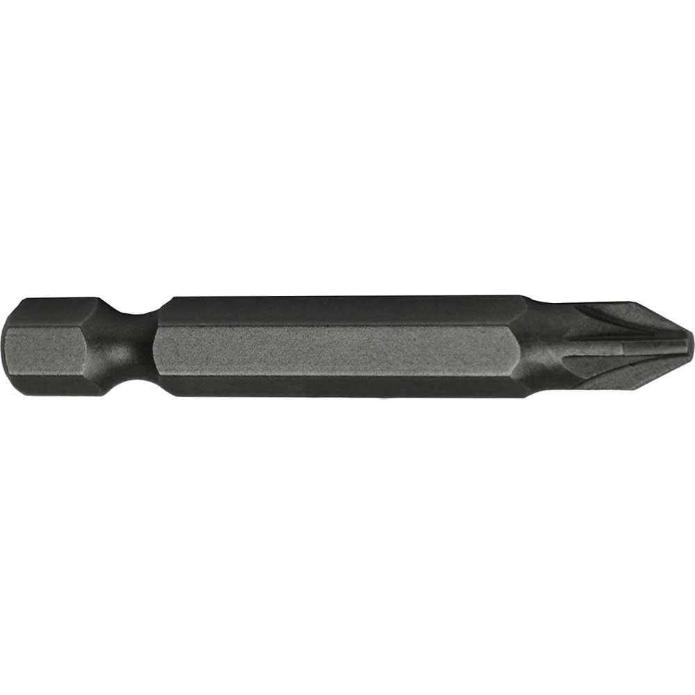 Pozi S2 Grade Steel Screwdriver Bits PZ1 x 50mm (Pack 3)
