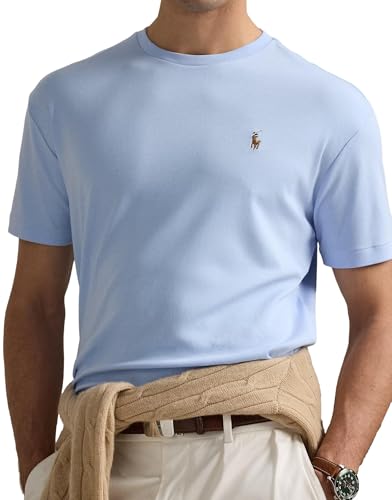 Image of POLO RALPH LAUREN Men's Jersey Cotton Crew Neck T-Shirt