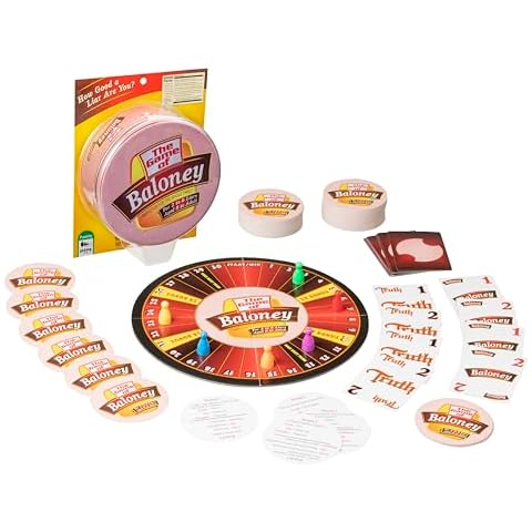 TDC Games The Game of Baloney Family Board Game Cover