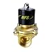 HFS 110v Ac or 12v Dc Electric Solenoid Valve Water Air Gas, Fuels N/c - 1/4", 1/2", 3/4", 1" NPT Available (12V DC 1" NPT)