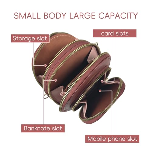 Image of Small Crossbody Bags for Women Trendy Cell Phone Purse Wallet