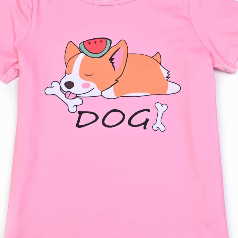 CHILDRENSTAR Matching Girls&Dolls Pajamas Summer Pjs Set Short Sleeve Sleepwear - Image 3